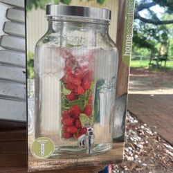 Beverage Dispenser With Fresh Fruit Infuser 