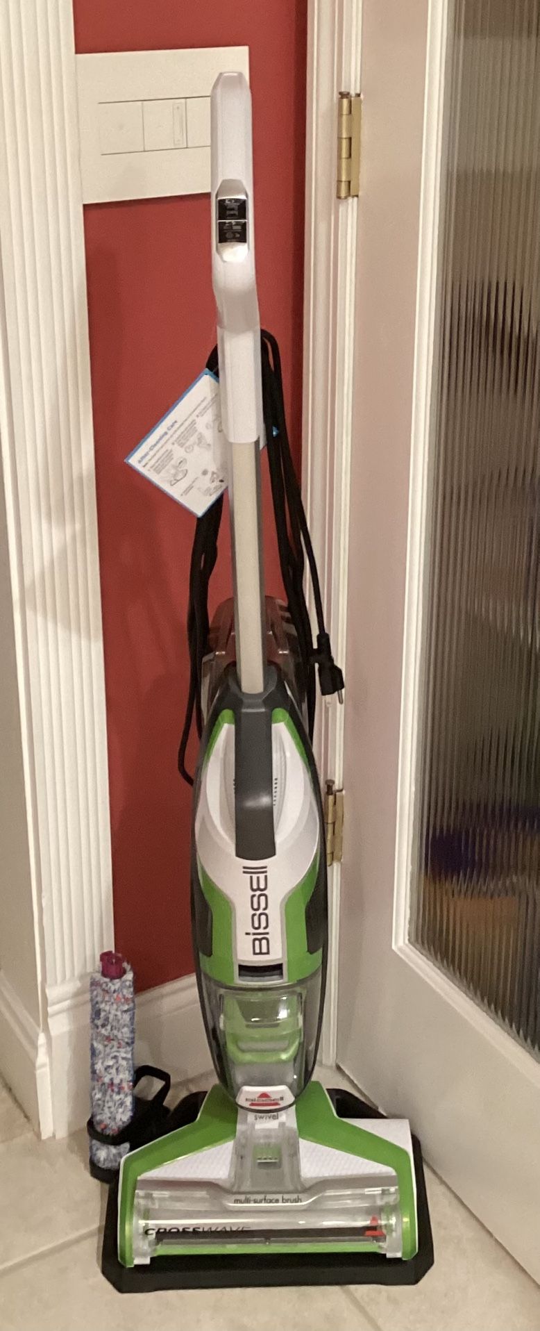 Bissell Crosswave Floor And Area Rug, Wet Dry Vacuum 3888A, Corded Electric, Green
