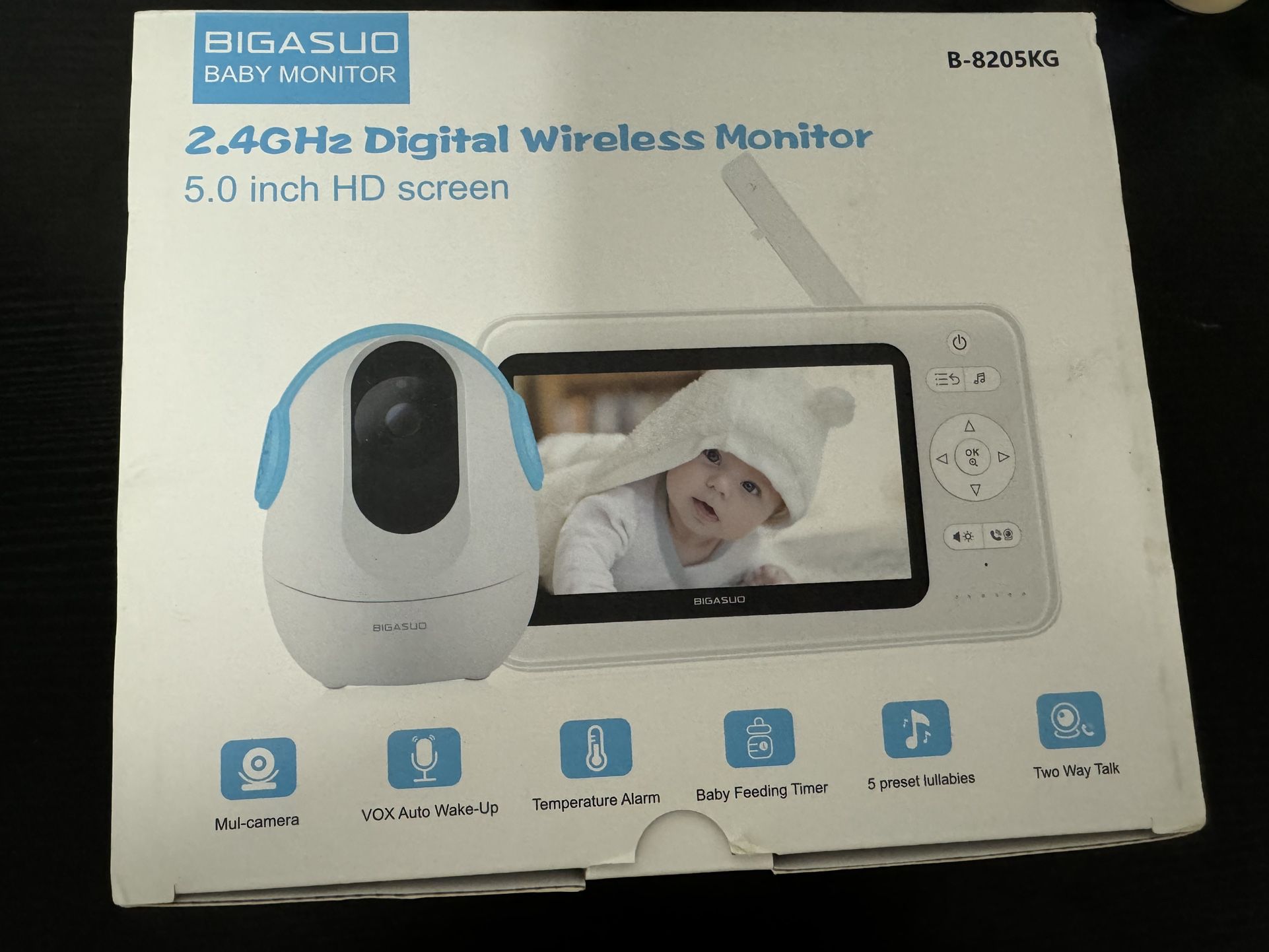 Brand new digital wireless monitor 5.0 inch hd screen