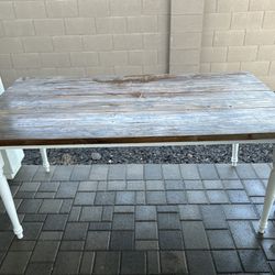 Custom Table, Chairs, And Bench