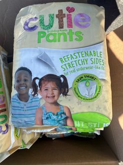 15 packages of pull-up diapers for boys & girls