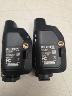 PocketWizard PlusX Wireless Transceiver Black 2-Pack PX-FCC #1703D R6