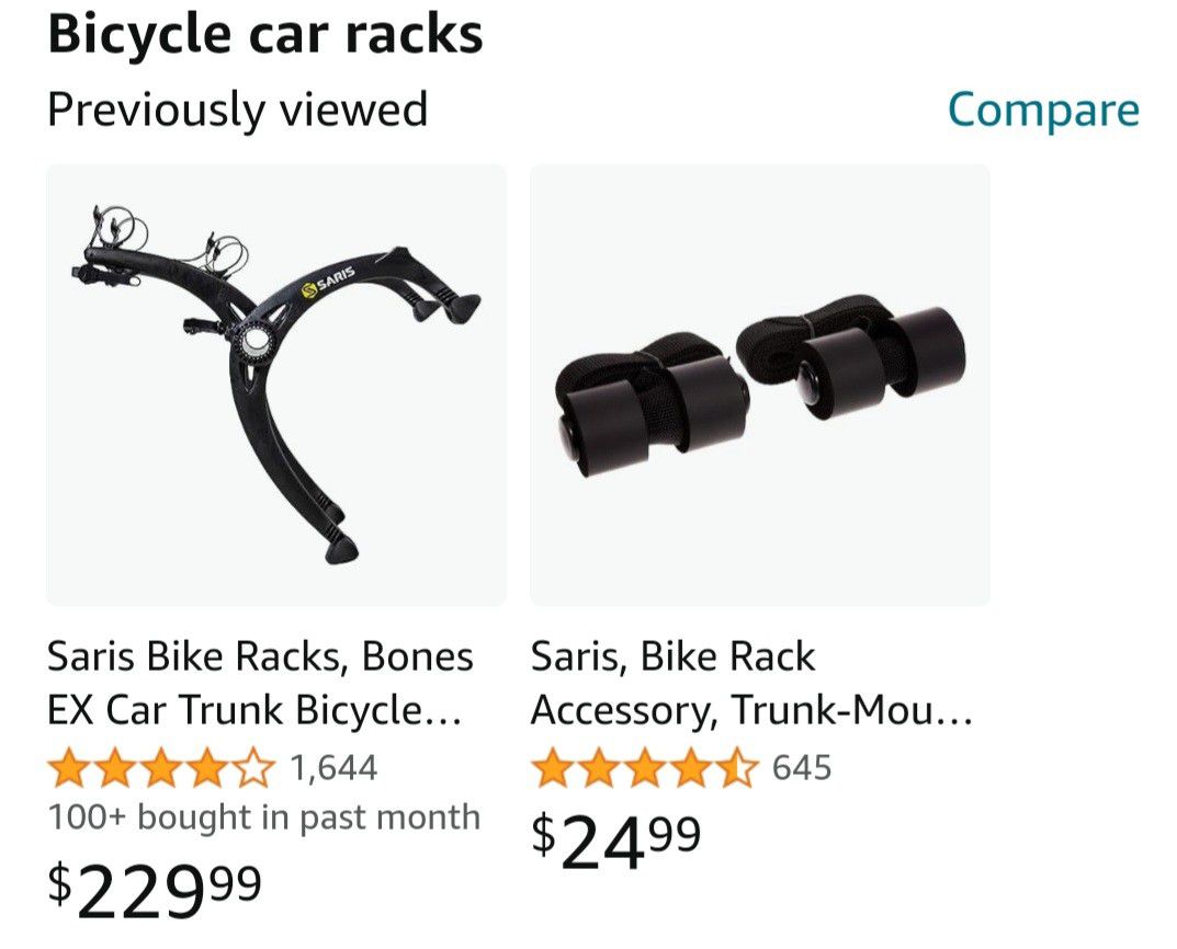 Saris Bones Car Bike Rack