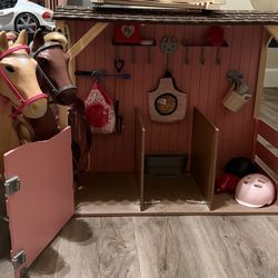 Target OG Horse Stable + 2 Horses – $50