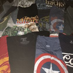 Men XL T-shirts & Shirt 👕 Bundle 