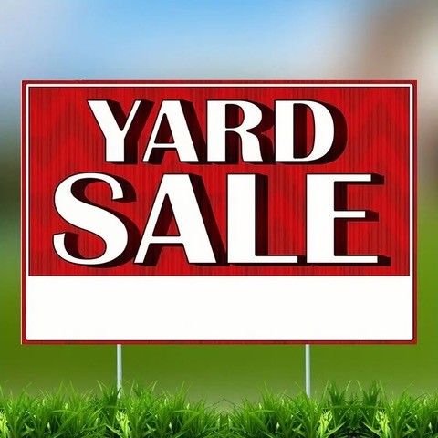 YARD SALE MARCH 22 & 23 8 AM-1 PM