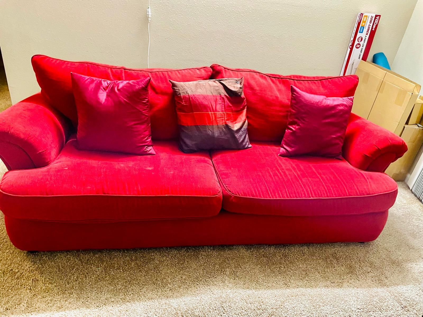 Brand New Red Couch