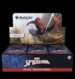 ***Sealed Marvel's Spider-Man Play Booster Box*** Magic MTG -