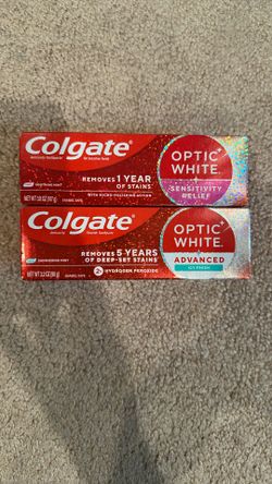 Colgate Optic White Advanced toothpaste 3.2 oz: 2 for $5