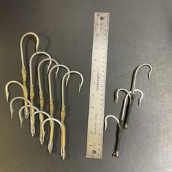 Brand New 180 Degree Double Hook Rigs 7 Total