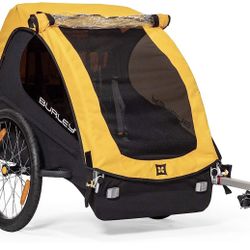 Burley Bee 2 Seater Bike Trailer 100lbs Weight Carrying Ability