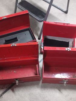 RED TOOL BOXES