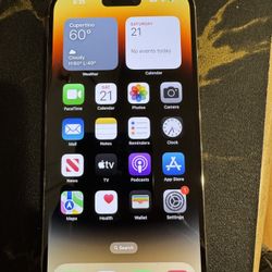 Apple iPhone 14 Pro Max 128GB gold Straight talk Unlocked for All Carrier With Tmobile 13 and Gen 12 Mobile ATT Verizon Metro 16 pcs spectrum 15 Like 