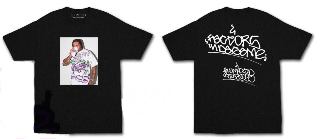 Slumped Boyz Lil Flip T-shirt Size Large