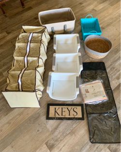 Miscellaneous storage items . All for $20