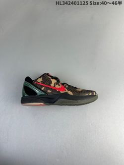 Nike Kobe 6 Protro "Italian Camo" - Black/Crimson-Khaki (2024)