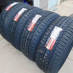 4 New 275 70 16 Yokohama Geolandar A/T G015 Tires 4PLY Date 2023/2024/2025
