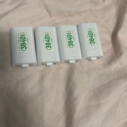 Rechargeable batteries for xbox series S/X/1
