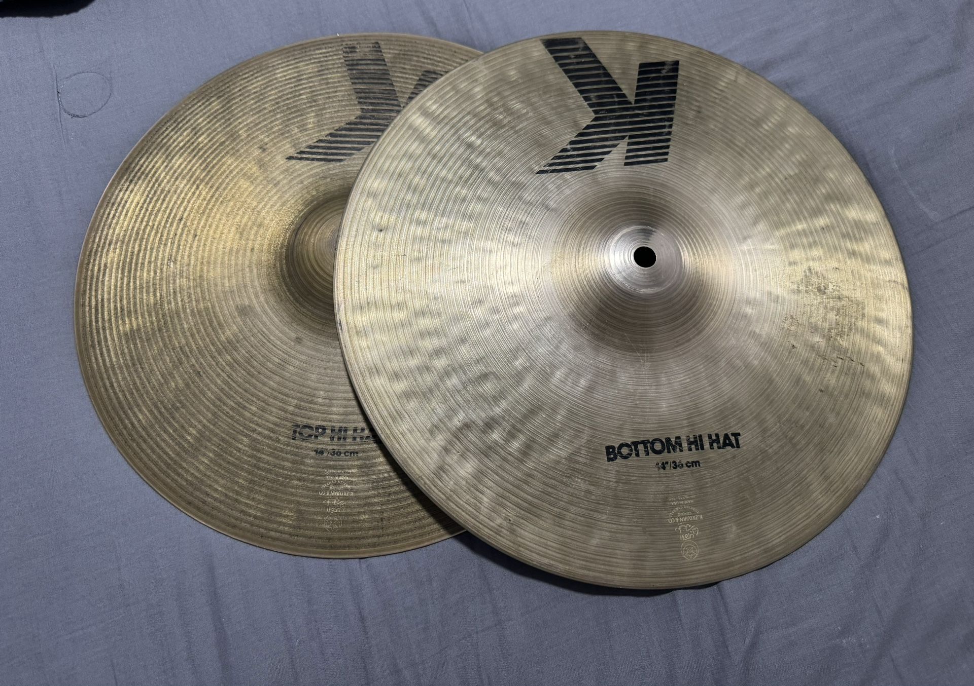 Zildjian K Hi Hats 