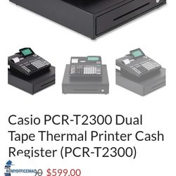 Dual Tape Thermal Printer Cash Register