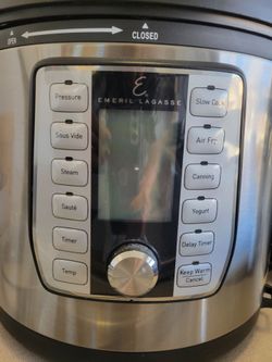 Emeril Lagasse Pressure Cooker, Air Fryer