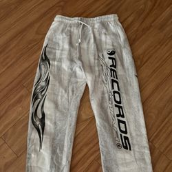 Hellstar white sweatpants