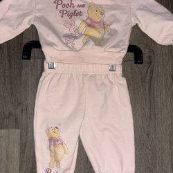 Size 0-3 Months Pooh Set