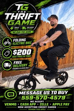 JETSON e bike 200$$ free delivery we accept all forms of payment even credit cards