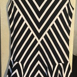 Banana Republic Black and white dress Size Medium 
