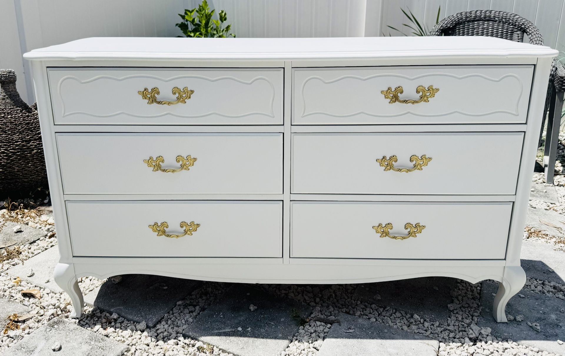 Solid wood French Provincial Dresser