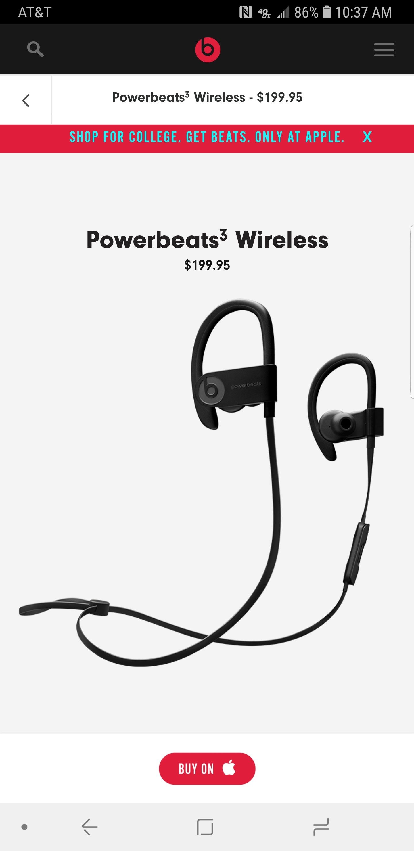 Powerbeats 3 Wireless