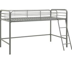 Twin Size Loft Bed W/ Mattress 