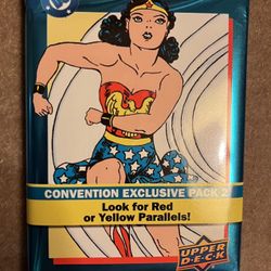 SDCC 2025 Upper Deck DC Trading Cards Convention Exclusive Pack 2