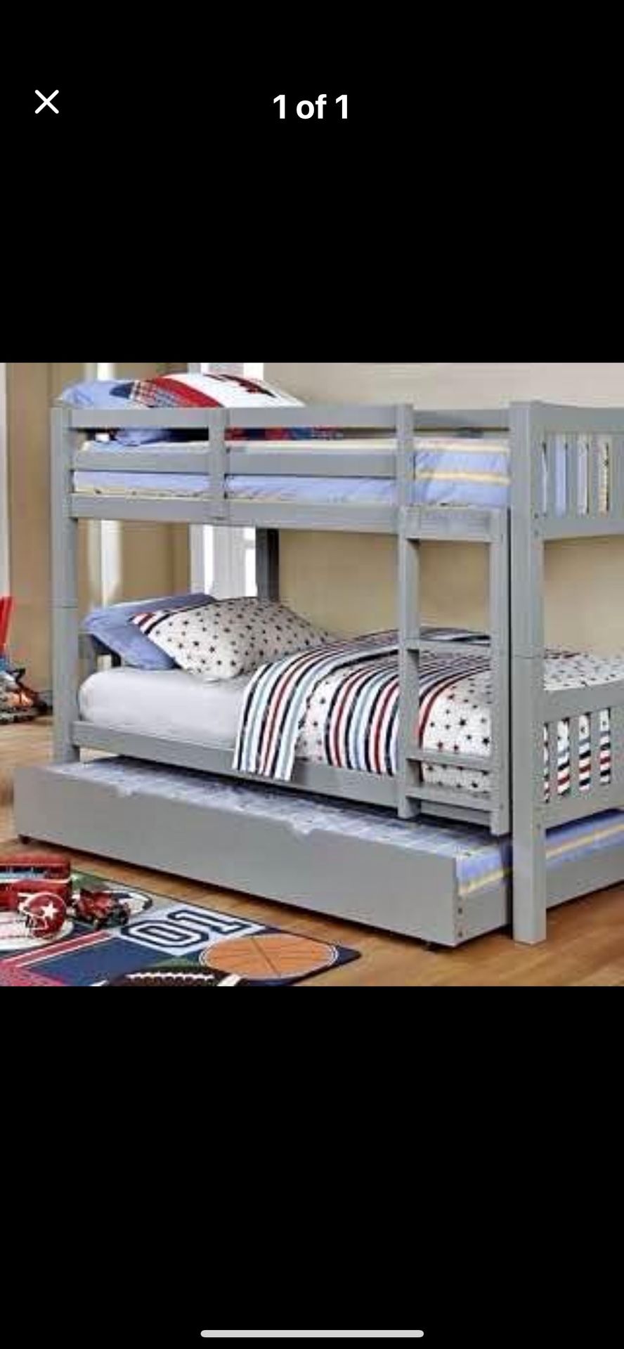 Bunk Bed With Trundle