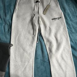 Essential Pants light oatme size M