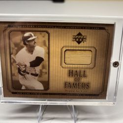 Reggie Jackson Authentic Game-Used Bat Trading Card