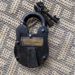 Antique lock