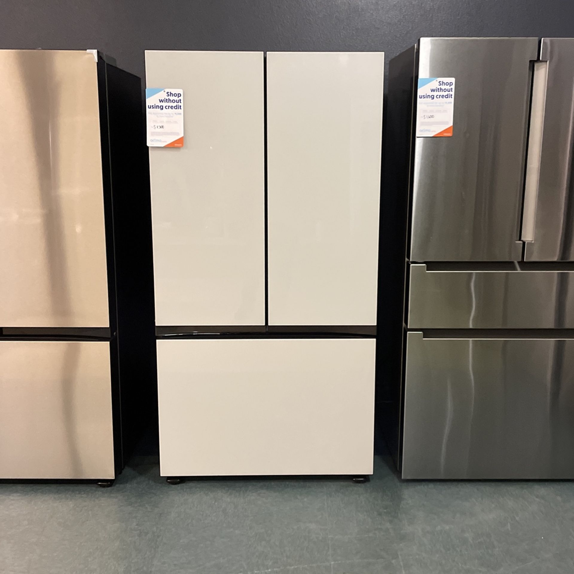 New Samsung Bespoke Counter Depth Bottom Freezer Refrigerator‼️‼️