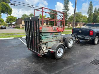 Skyjack 3219 with trailer