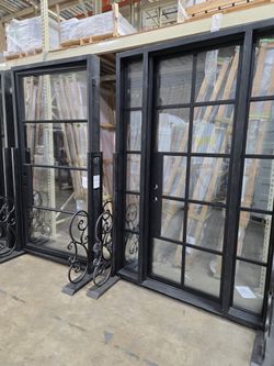 Iron Exterior Doors Available