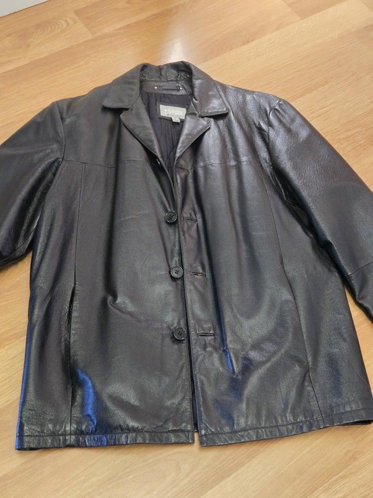 Vintage 60's-70's Mens Leather Jacket