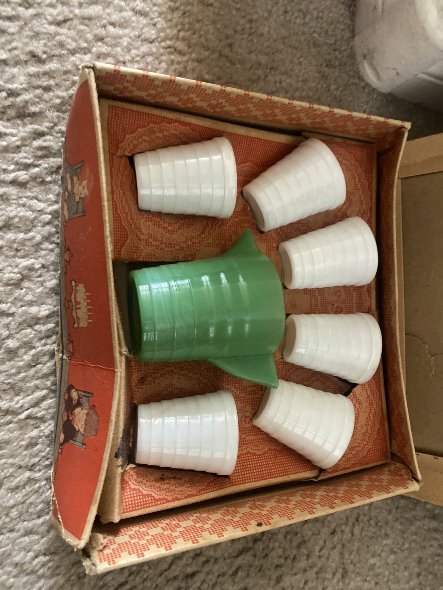 Glass Tea As Antique 