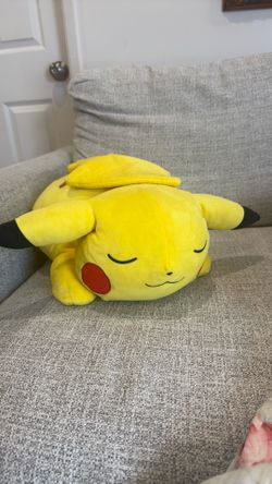 Sleeping Pikachu Pokémon with the tag