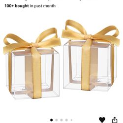 Favor Boxes 50 Pieces - New