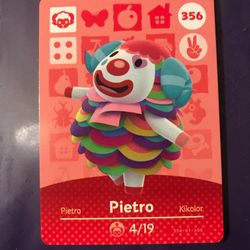 Pietro amiibo Card number (356)