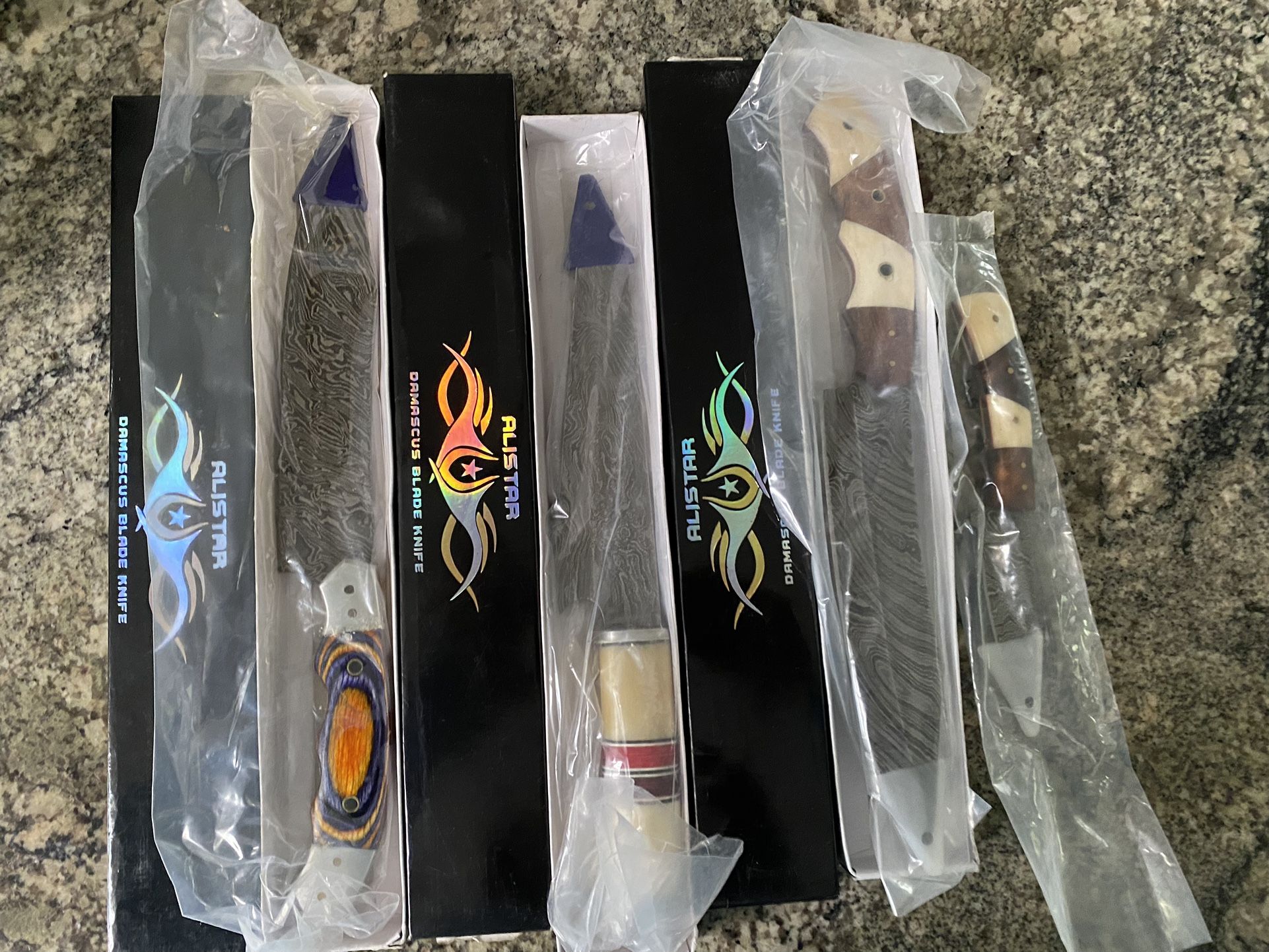 Alistar Knifes. 4 Piece. NEW