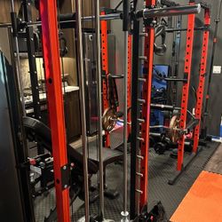Smith machine & Total Fitness gym equipment