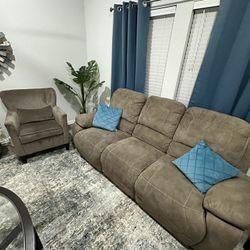 Sofa (Recliner) & Accent Chair 