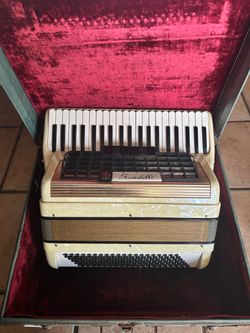 Scandalli Piano Accordion with Case