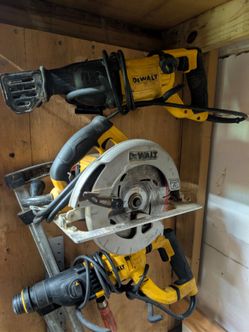 DeWalt Power Tool Set – Saw, Drill & More